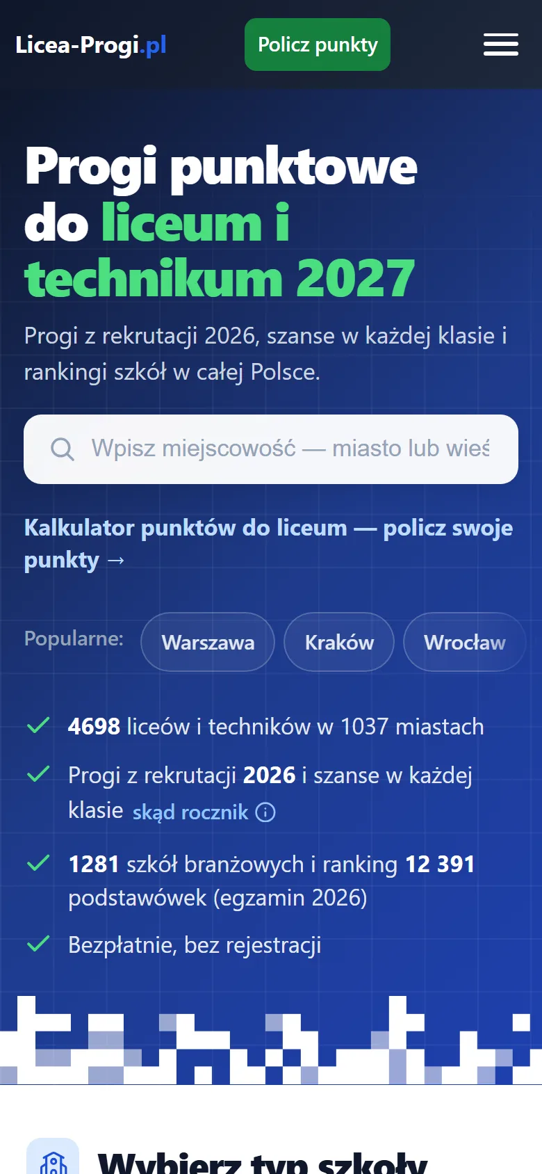 licea-progi.pl na telefonie
